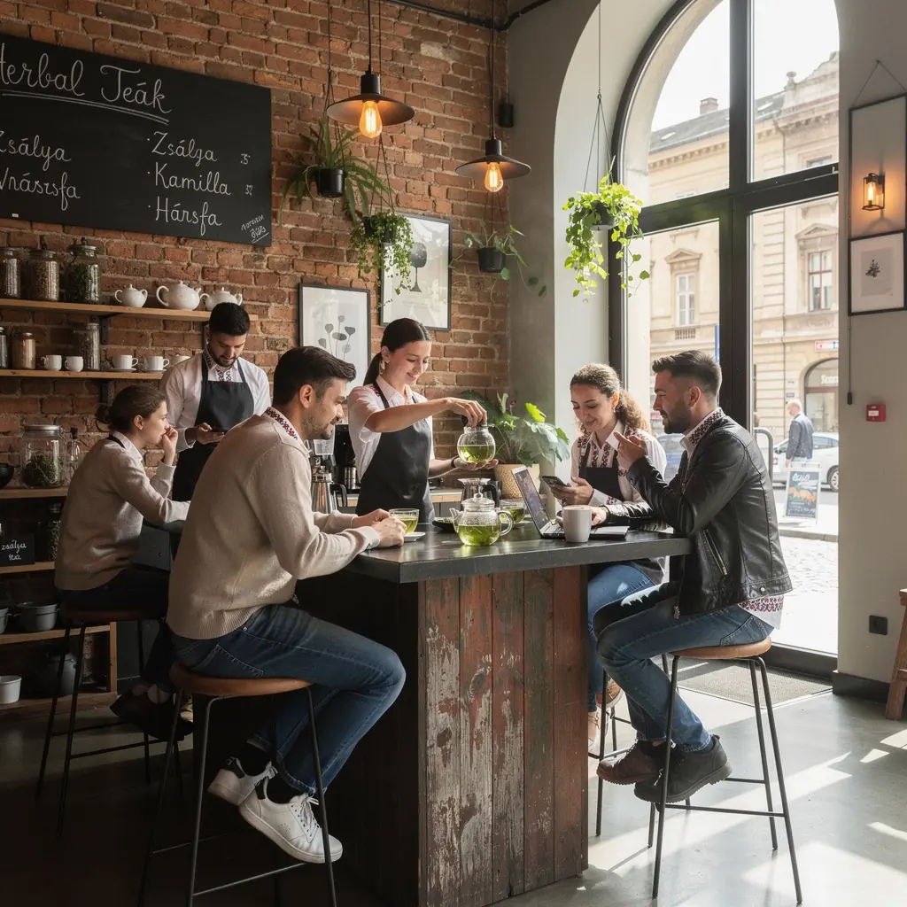 Mediterrán táj, ahol a zsálya növények virágoznak a napfényben.
