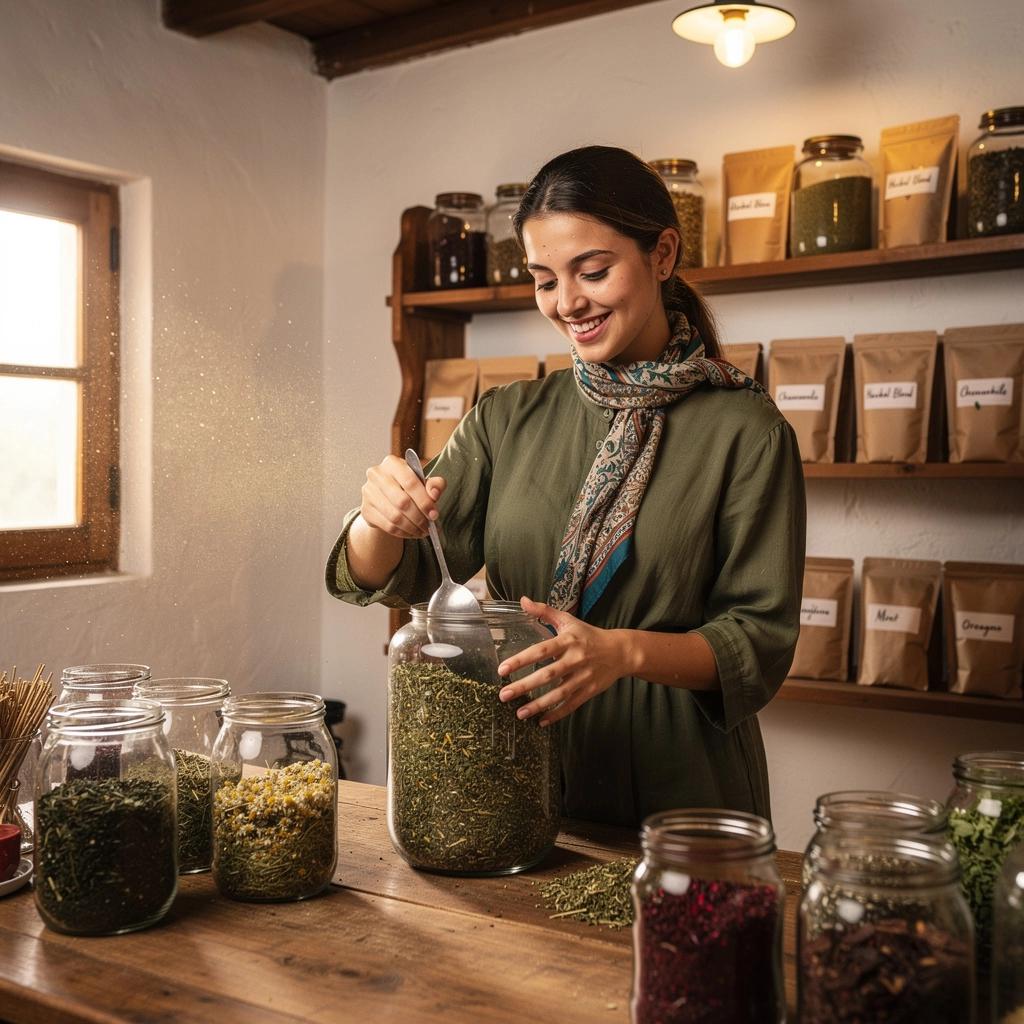Egy csésze gőzölgő zsálya tea, amely gazdag földes ízekkel rendelkezik.